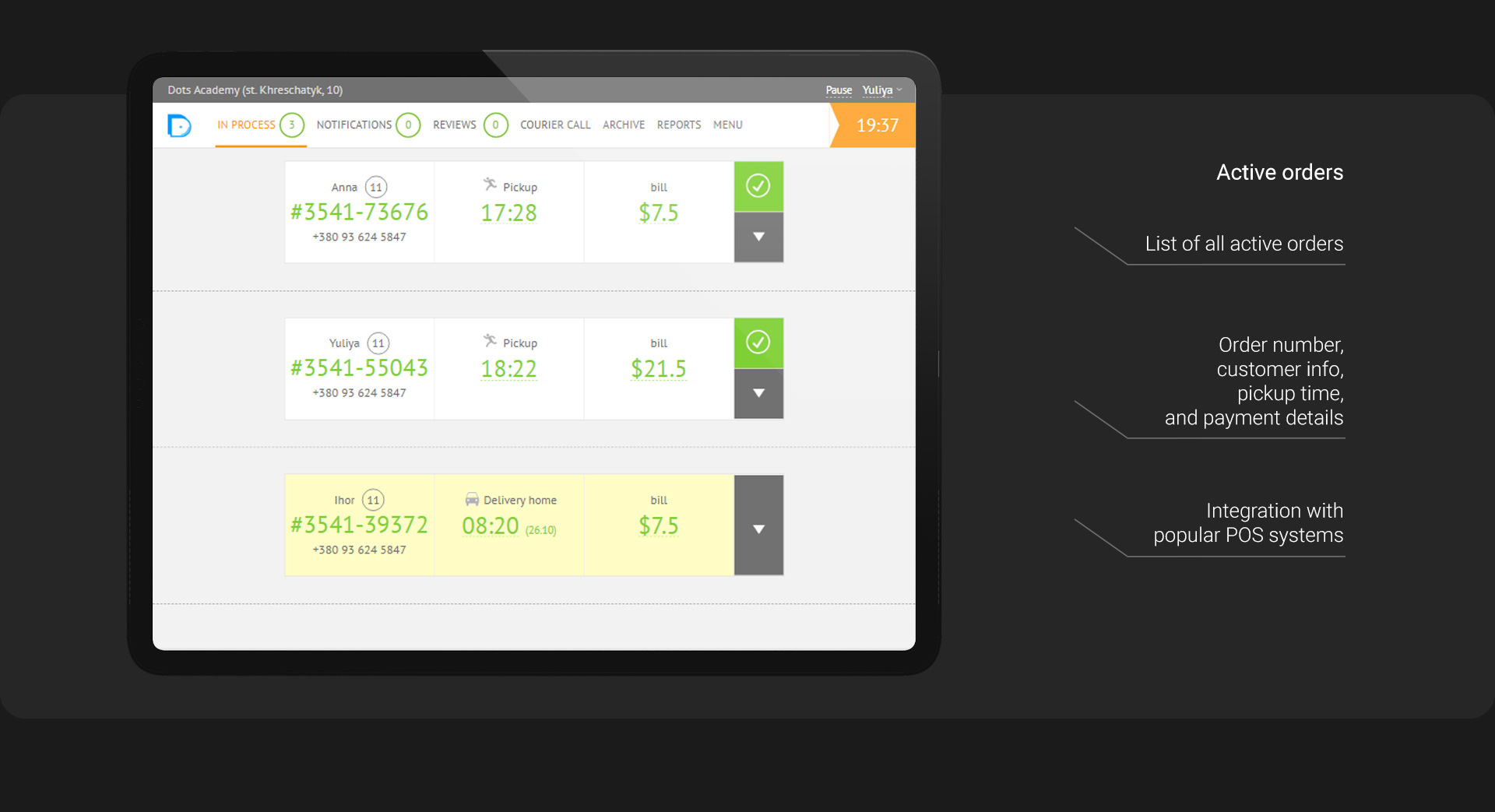Dots Business App — screenshot 1