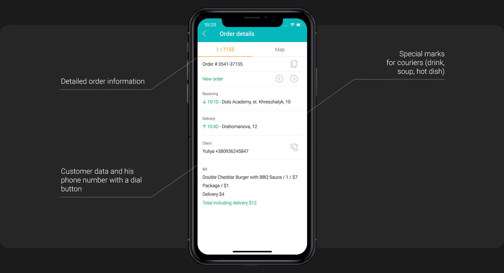 Dots Delivery App — screenshot 3